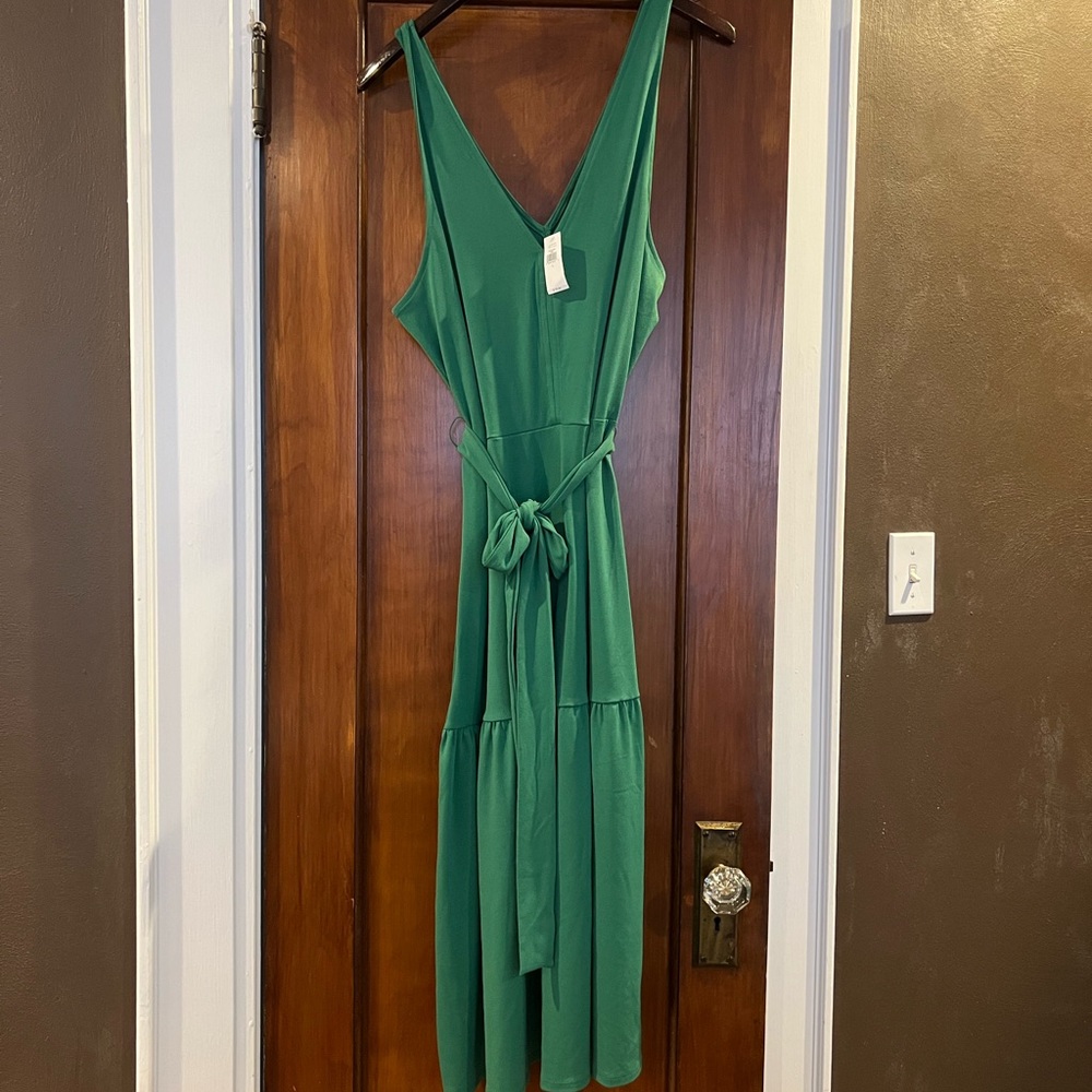 Emerald green Banana Republic (Factory Store) dress - New With Tags